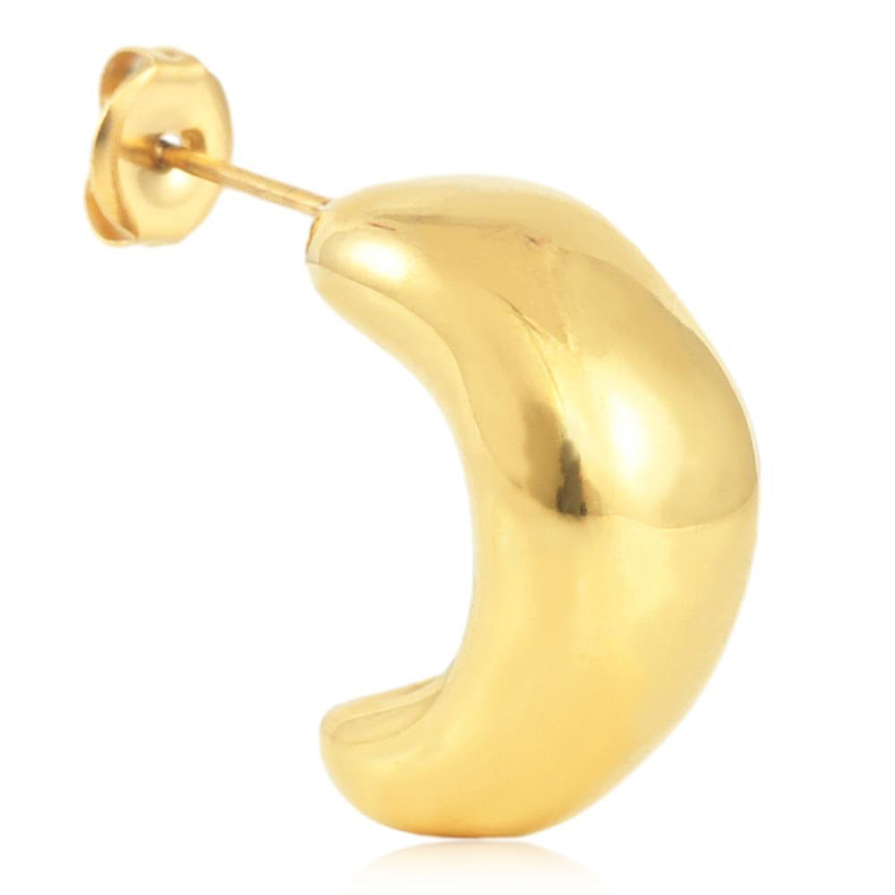 Charmante Gold Ohrring für jeden Anlass