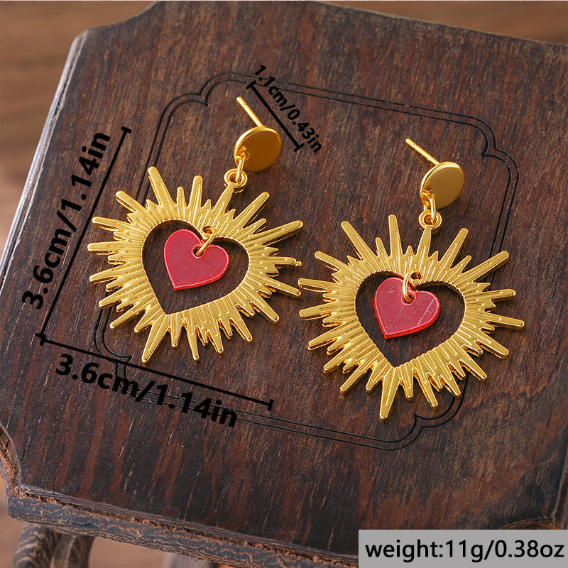 Atemberaubende Ohrring für den Alltag