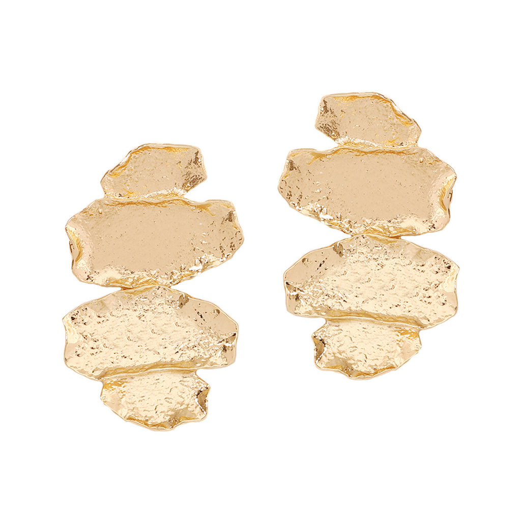 Atemberaubende Gold Ohrring für den Alltag