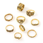 Atemberaubende Gold Schmuckset für den Alltag