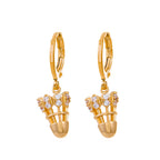 Atemberaubende Ohrring für den Alltag