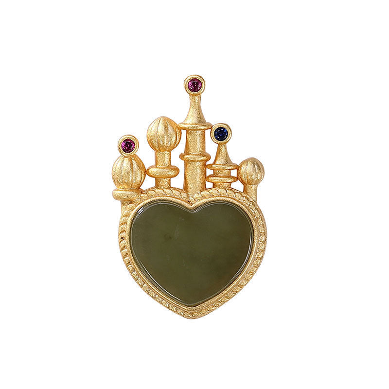 Schöne Silber Halskette mit einzigartigem Stil