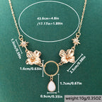 Zarte handwerkliche Halskette