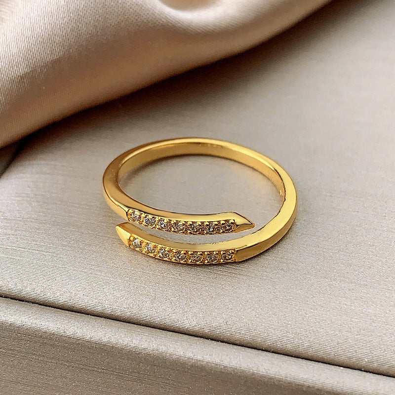 Schöne Ring mit einzigartigem Stil