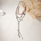 Zarte handwerkliche Halskette