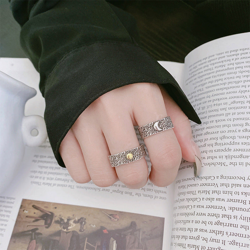 Schöne Silber Ring mit einzigartigem Stil