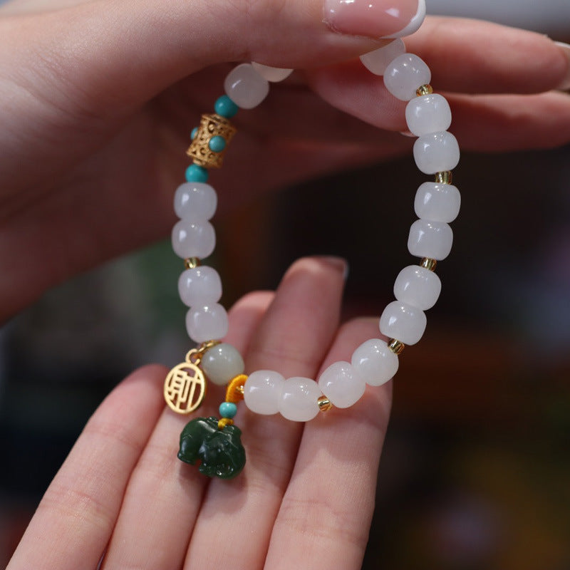 Zarte handwerkliche Gold Armband