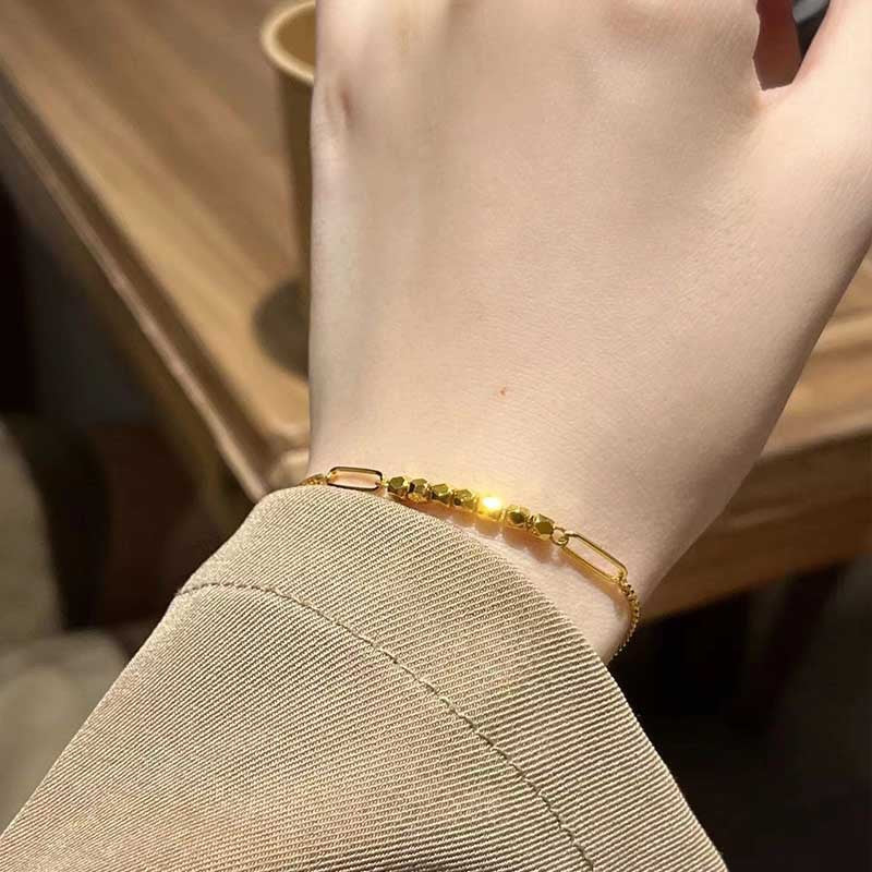 Romantische Gold Armband für besondere Momente