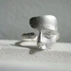 Handgefertigte Vintage Silber Ring