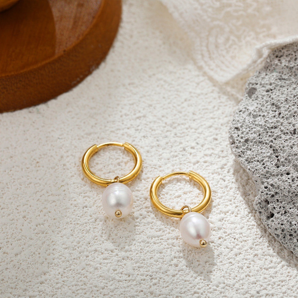 Romantische Gold Ohrring für besondere Momente