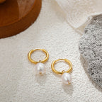 Romantische Gold Ohrring für besondere Momente