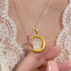 Schöne Silber Halskette mit einzigartigem Stil