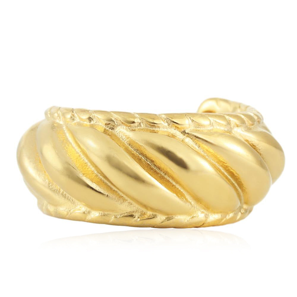 Charmante Gold Ohrring für jeden Anlass