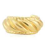 Charmante Gold Ohrring für jeden Anlass