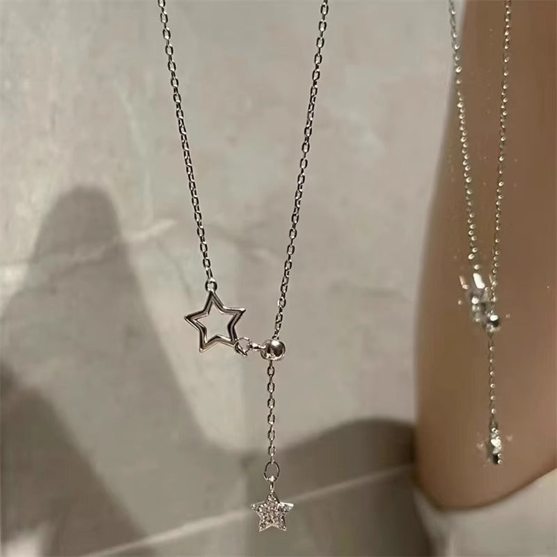 Zarte handwerkliche Halskette