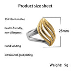 Elegante Gold Ring für jeden Anlass