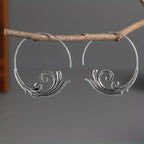 Zarte handwerkliche Ohrring