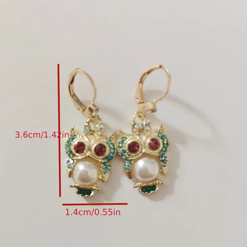 Zarte handwerkliche Perlen Ohrring