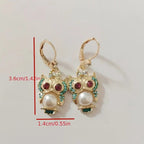 Zarte handwerkliche Perlen Ohrring