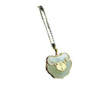 Schöne Gold Halskette mit einzigartigem Stil