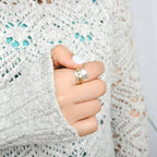 Atemberaubende Gold Ring für den Alltag