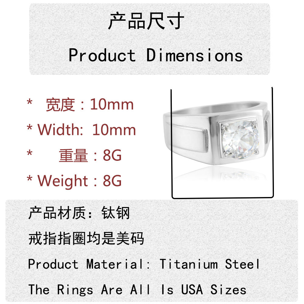 Schöne Ring mit einzigartigem Stil