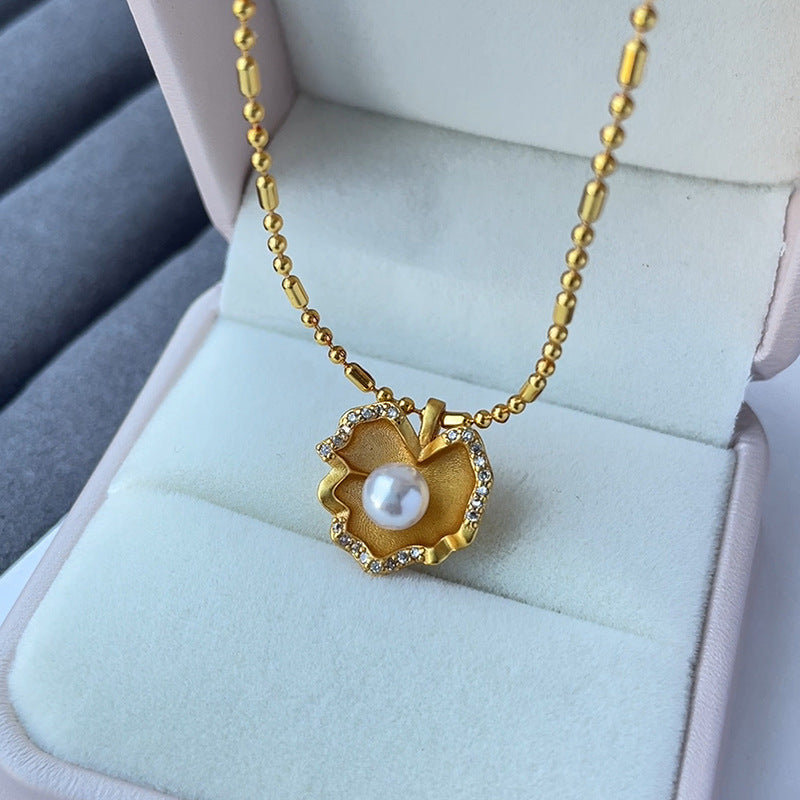 Atemberaubende Perlen Halskette für den Alltag