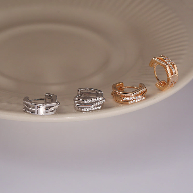 Schöne Ohrring mit einzigartigem Stil