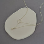 Schöne Silber Halskette mit einzigartigem Stil