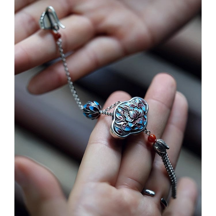 Romantische Silber Halskette für besondere Momente