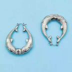 Zarte handwerkliche Ohrring