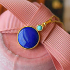 Zarte handwerkliche Silber Halskette