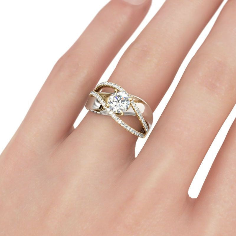 Atemberaubende Gold Ring für den Alltag