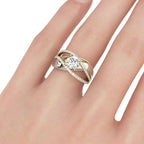 Atemberaubende Gold Ring für den Alltag