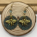 Zarte handwerkliche Ohrring