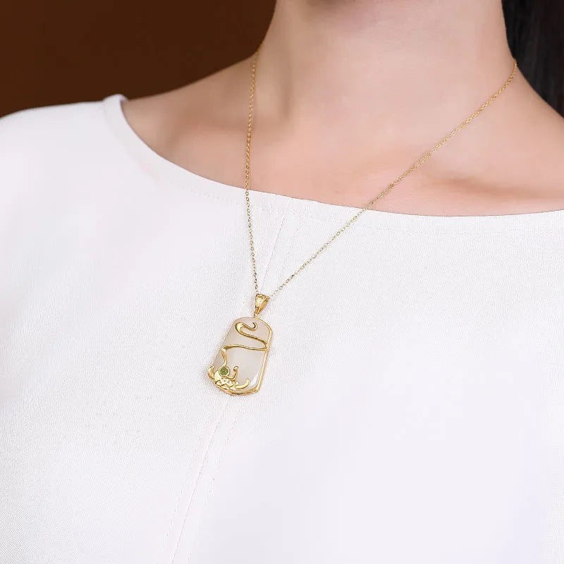 Romantische Gold Halskette für besondere Momente