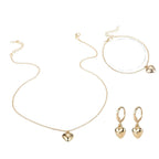 Zarte handwerkliche Gold Halskette