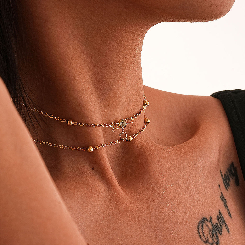 Schöne Halskette mit einzigartigem Stil