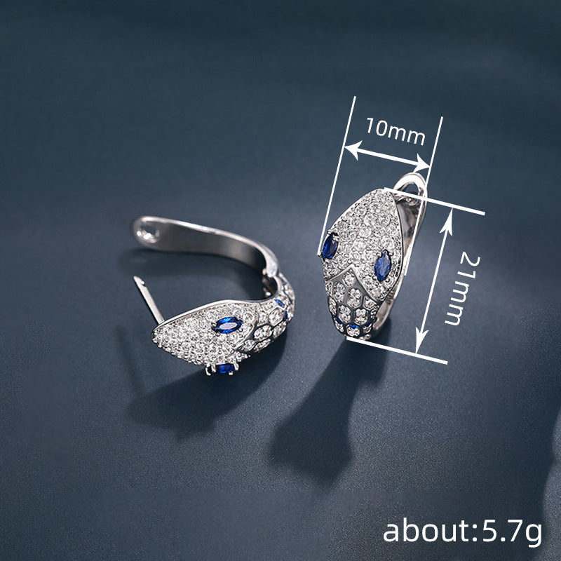 Atemberaubende Ohrring für den Alltag