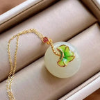 Zarte handwerkliche Silber Halskette