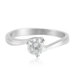 Zarte handwerkliche Ring