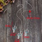 Handgefertigte Vintage Halskette