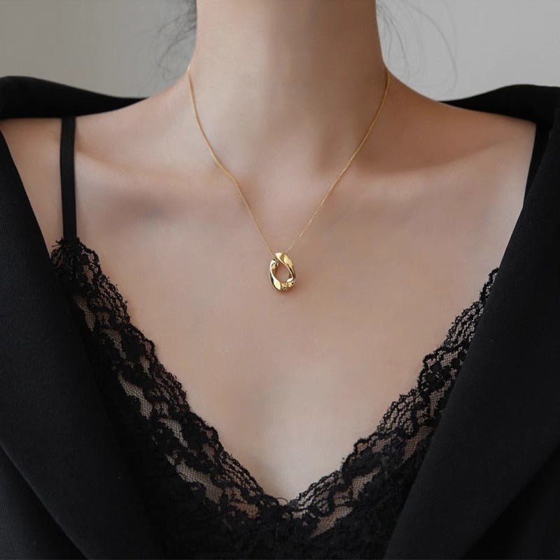 Handgefertigte Vintage Halskette