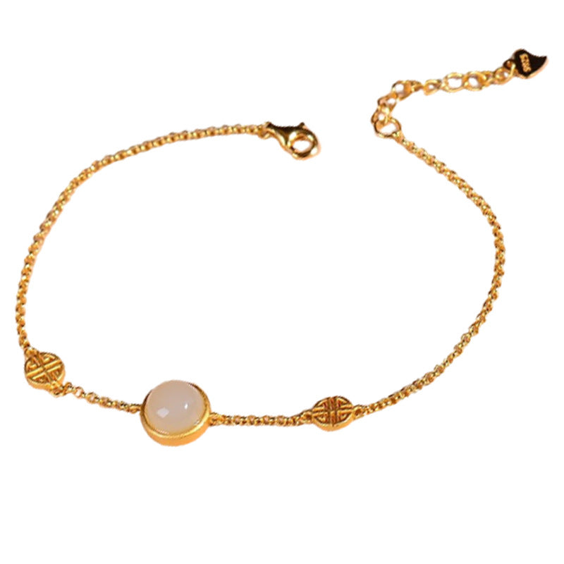 Handgefertigte Vintage Silber Armband