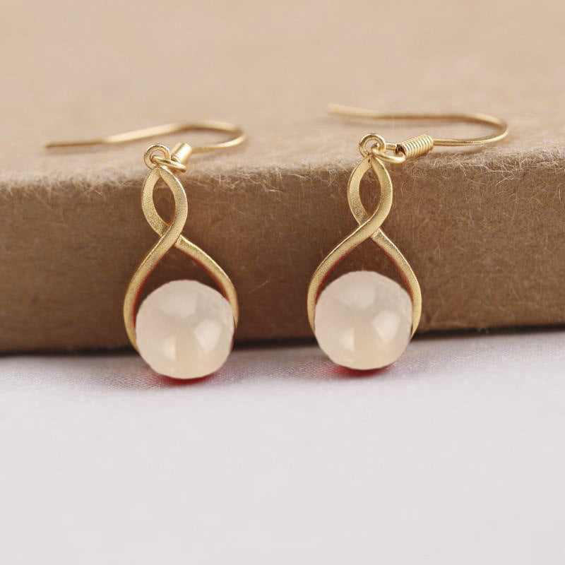 Atemberaubende Gold Ohrring für den Alltag