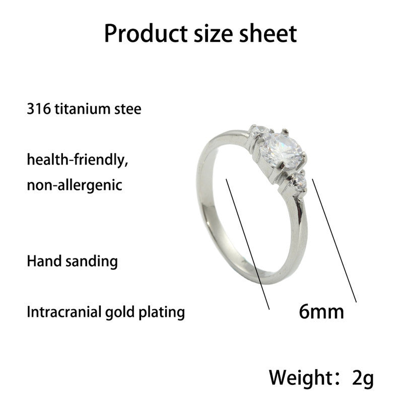 Zarte handwerkliche Ring