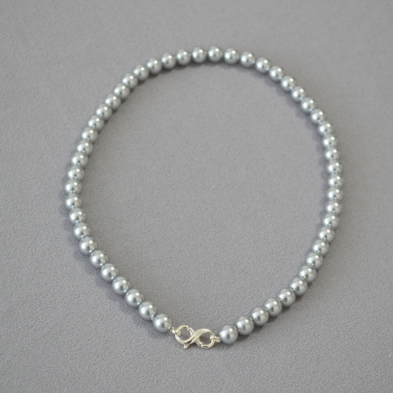 Schöne Perlen Halskette mit einzigartigem Stil