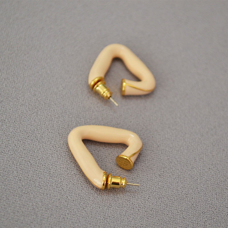 Atemberaubende Gold Ohrring für den Alltag