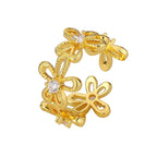 Zarte handwerkliche Ring