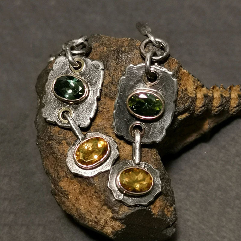 Handgefertigte Vintage Ohrring